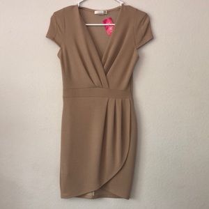 Tan dress